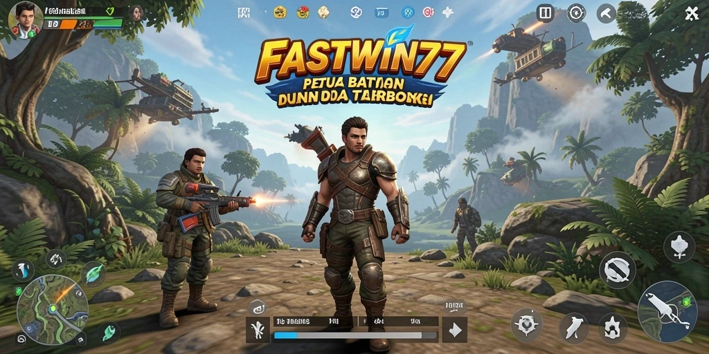 Screenshot gameplay FASTWIN77 menampilkan dunia terbuka yang luas dan menarik.