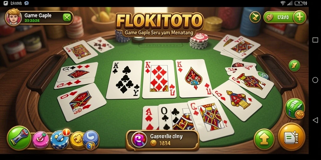 Gameplay menantang dan interaktif di FLOKITOTO.