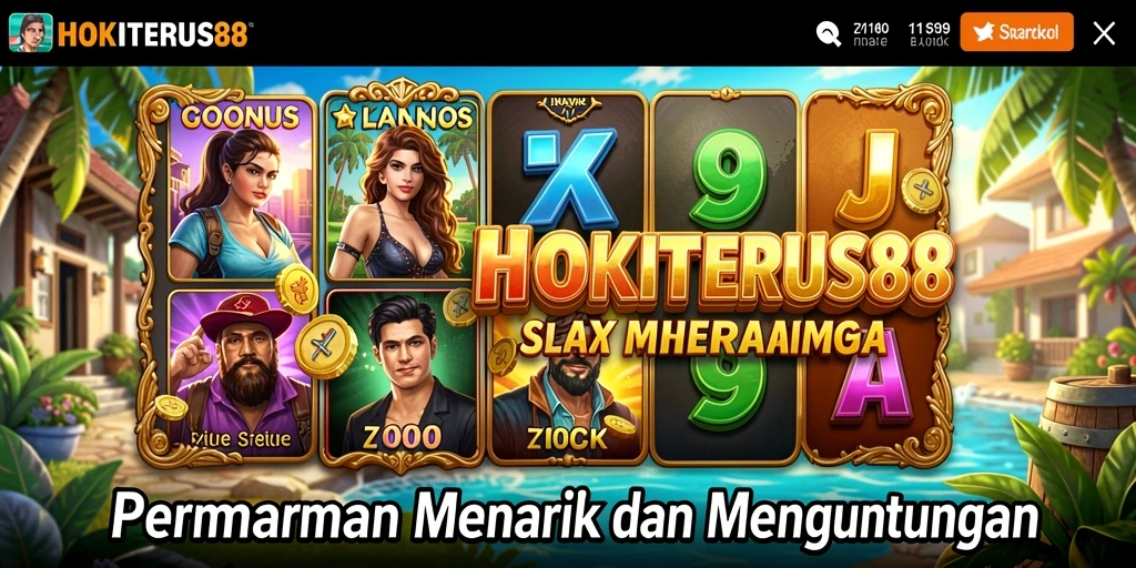 Tampilan gameplay HOKITERUS88 yang memukau dan mengasyikkan.