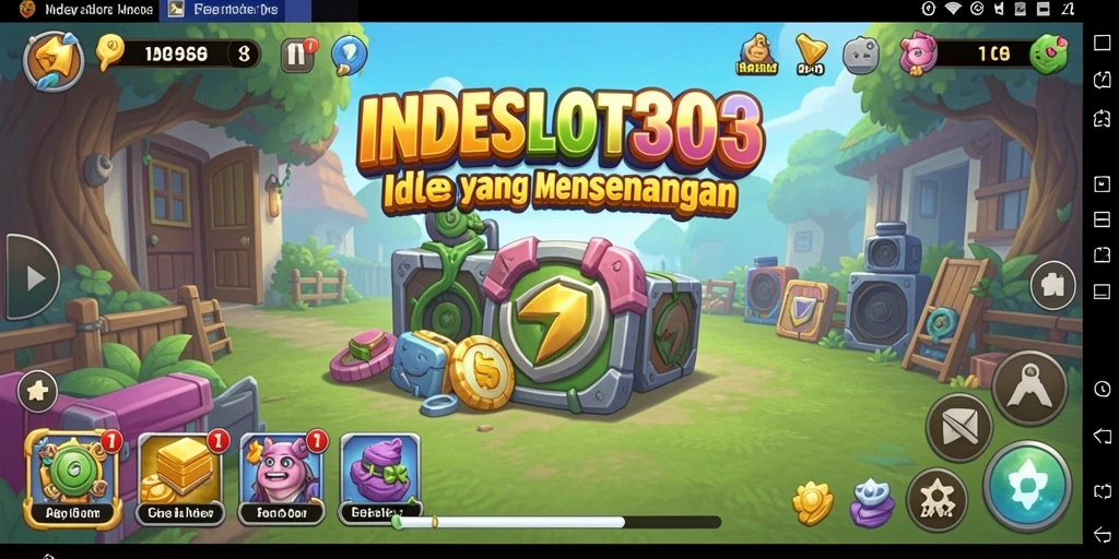 Tampilan gameplay INDESLOT303 yang mengasyikkan dan menarik.