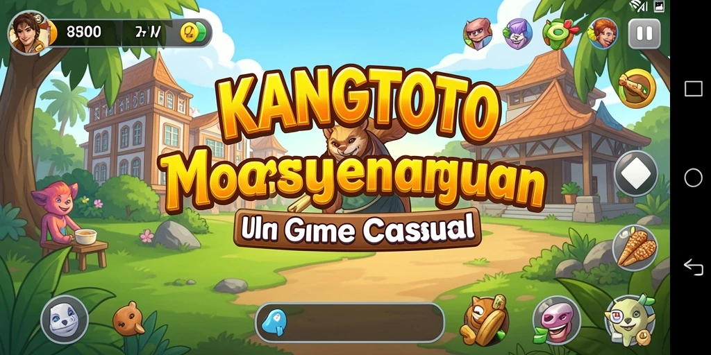 Tampilan gameplay KANGTOTO yang seru dan menarik.