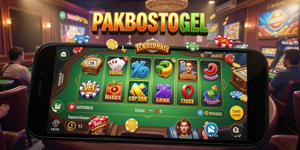 Tampilan gameplay Kasino yang mengasyikkan di PAKBOSTOGEL.