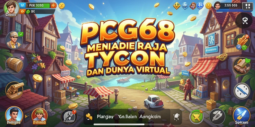 Screenshot PGG68 menampilkan gameplay Tycoon yang seru dan menarik.