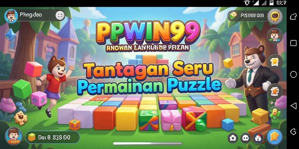 Screenshot gameplay PPWIN99 menampilkan tantangan Puzzle yang menarik.
