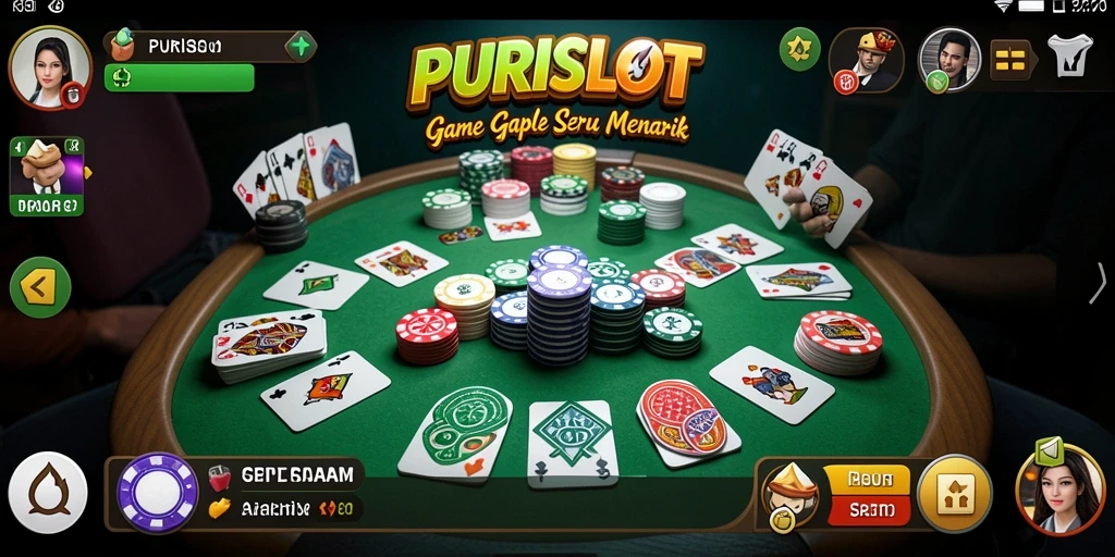 Tampilan screenshot permainan Gaple yang seru dan penuh aksi.