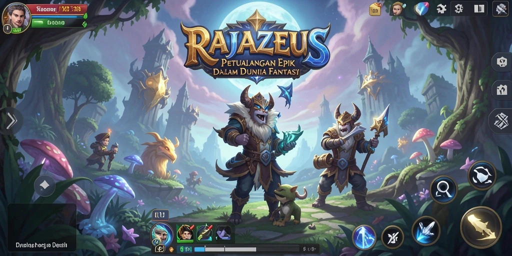 Tangkapan layar dari gameplay menonjolkan aksi RPG yang seru.