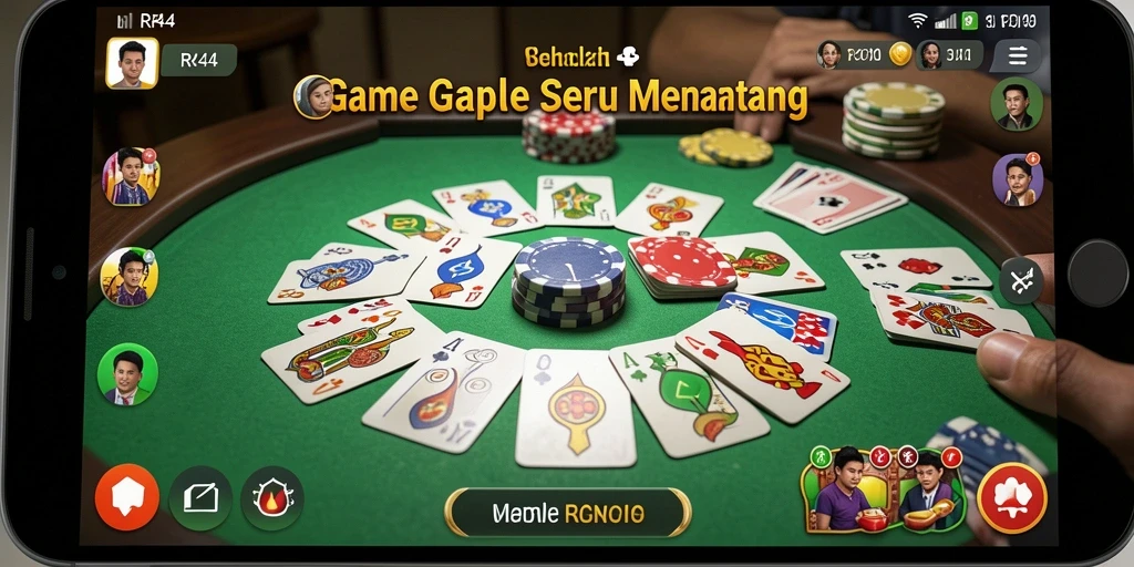 Tampilan gameplay seru dan interaktif dari RR44.