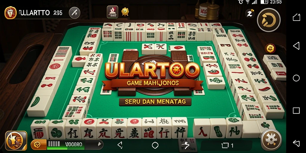 Tampilan menarik dari gameplay ULARTOTO yang seru.